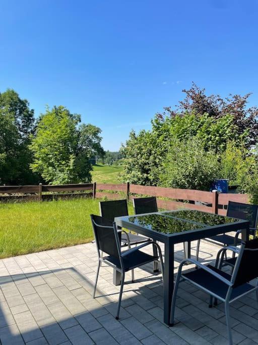 Ferienwohnung Zum Glueck Weissensberg Exterior photo